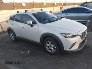 2018 Mazda CX-3 Sport with VIN JM1DKDB72J0305708, listed as a IAAI auction lot 40915983 with 65,324 mi miles. Bid and sale history available at carsss.com. Image 1.