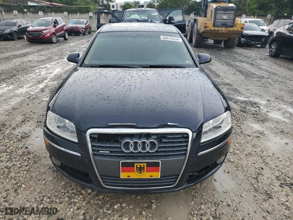 2007 Audi A8 L 4.2L with VIN WAUMV44E67N004015, listed as a Copart auction lot 68676534 with 118,112 mi miles and Salvage Title. Bid and sale history available at carsss.com. Image 5.