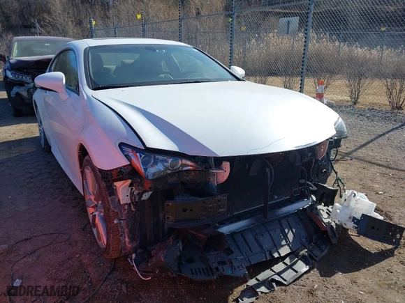 2015 Lexus RC 350 with VIN JTHSE5BC5F5000388, listed as a IAAI auction lot 41551427 with NaN miles. Bid and sale history available at carsss.com. Image 1.