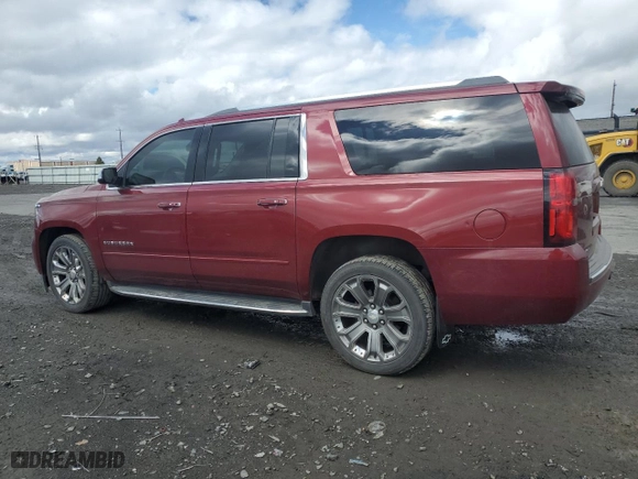 2017 Chevrolet Suburban Premier with VIN 1GNSKJKCXHR210202, listed as a Copart auction lot 51320895 with 146,273 mi miles and Salvage Title. Bid and sale history available at carsss.com. Image 2.