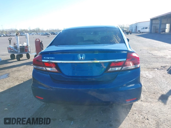2015 Honda Civic Sedan LX with VIN 2HGFB2F57FH564432, listed as a IAAI auction lot 41839793 with 72,197 mi miles. Bid and sale history available at carsss.com. Image 16.