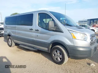 2018 Ford Transit Passenger XL with VIN 1FBZX2YM0JKA70128, listed as a IAAI auction lot 42379000 with 125,309 mi miles and . Bid and sale history available at DreamBid. Image 1.