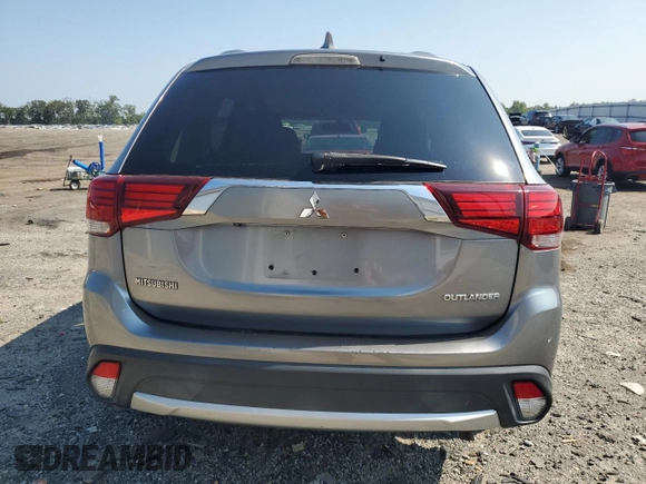 2018 Mitsubishi Outlander ES with VIN JA4AZ3A36JZ056374, listed as a Copart auction lot 66344015 with 128,741 mi miles and Clean title. Bid and sale history available at DreamBid. Image 6.