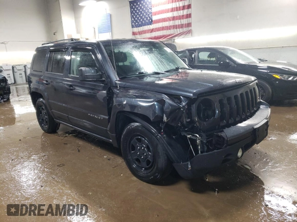 2015 Jeep Patriot Sport with VIN 1C4NJPBB8FD273926, listed as a Copart auction lot 51528425 with 214,982 mi miles and Salvage Title. Bid and sale history available at carsss.com. Image 4.