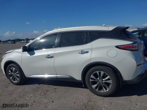 2015 Nissan Murano SL with VIN 5N1AZ2MG6FN275148, listed as a IAAI auction lot 41593777 with 119,132 mi miles. Bid and sale history available at carsss.com. Image 14.