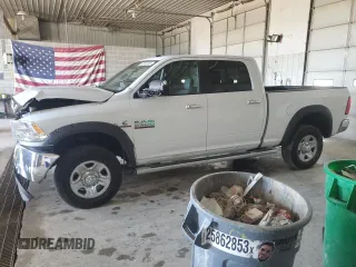 2015 Ram 2500 SLT with VIN 3C6UR5DL1FG573719, listed as a Copart auction lot 56187795 with 200,534 mi miles and Salvage title. Bid and sale history available at DreamBid. Image 1.
