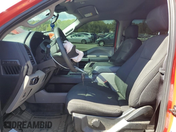 2020 Ford F-150 XL with VIN 1FTEW1EP1LFB95818, listed as a Copart auction lot 56152495 with Not provided miles and Salvage title. Bid and sale history available at DreamBid. Image 7.
