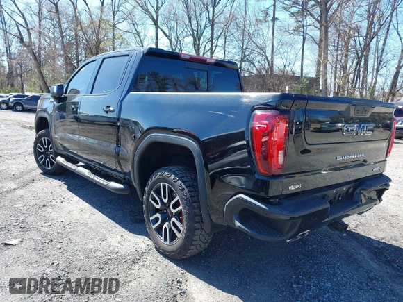 2021 GMC Sierra 1500 AT4 with VIN 1GTP9EED5MZ269495, listed as a IAAI auction lot 41789180 with 27,672 mi miles. Bid and sale history available at carsss.com. Image 3.