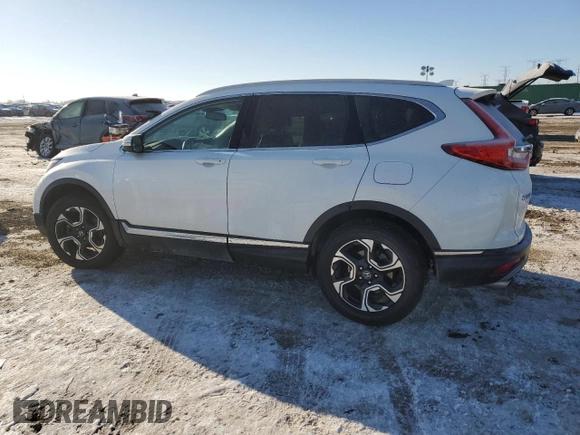 2017 Honda CR-V Touring with VIN 5J6RW2H9XHL013007, listed as a Copart auction lot 45664825 with 65,641 mi miles and Salvage Title. Bid and sale history available at carsss.com. Image 2.