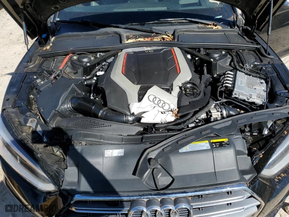 2018 Audi S5 Cabriolet Prestige with VIN WAU24GF55JN003230, listed as a Copart auction lot 76085474 with 58,620 mi miles and Salvage Title. Bid and sale history available at carsss.com. Image 11.