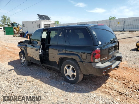 2008 Chevrolet TrailBlazer 3LT with VIN 1GNDT13S582240504, listed as a Copart auction lot 53967635 with 180,824 mi miles and Salvage Title. Bid and sale history available at DreamBid. Image 2.