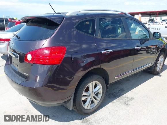 2015 Nissan Rogue S with VIN JN8AS5MV4FW258565, listed as a IAAI auction lot 42231846 with 103,246 mi miles and . Bid and sale history available at DreamBid. Image 4.