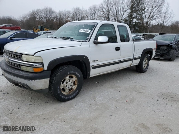 2002 Chevrolet Silverado 1500 LS with VIN 2GCEK19T221379366, listed as a Copart auction lot 87954985 with 0 mi miles and Clean Title. Bid and sale history available at carsss.com. Image 1.