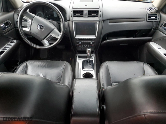 2010 Mercury Milan Premier with VIN 3MEHM0CG2AR606531, listed as a Copart auction lot 81759854 with 0 mi miles and Salvage Title. Bid and sale history available at carsss.com. Image 8.