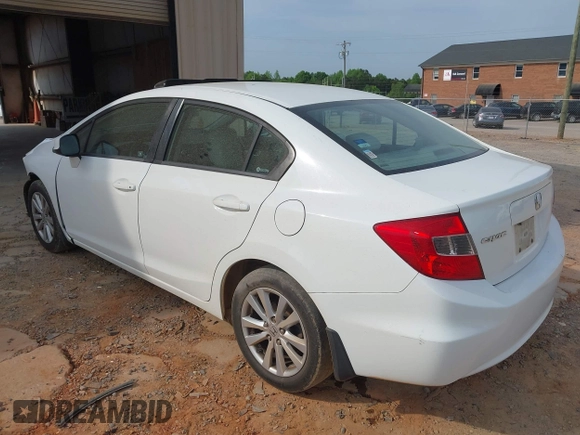 2012 Honda Civic EX with VIN 2HGFB2F82CH309404, listed as a IAAI auction lot 42080934 with 173,136 mi miles and . Bid and sale history available at DreamBid. Image 3.