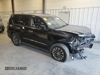2015 Lexus GX 460 Luxury with VIN JTJJM7FX8F5093204, listed as a Copart auction lot 53700195 with 135,083 mi miles and Salvage title. Bid and sale history available at DreamBid. Image 4.