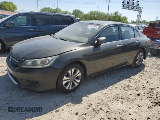 2014 Honda Accord LX z VIN 1HGCR2F36EA074154, wystawiony jako Copart lot #56627665 z przebiegiem 161 679 mil mil oraz Szkoda całkowita • Salvage title. Historia ofert i sprzedaży dostępna na DreamBid. Obrazek 1.