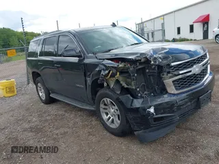 2018 Chevrolet Tahoe LT with VIN 1GNSKBKC4JR208781, listed as a IAAI auction lot 42379805 with 106,360 mi miles and . Bid and sale history available at DreamBid. Image 1.