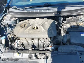 2013 Hyundai Elantra GLS PZEV with VIN KMHDH4AE6DU950644, listed as a IAAI auction lot 41984344 with 117,503 mi miles. Bid and sale history available at carsss.com. Image 10.
