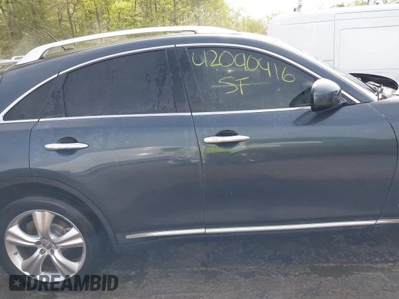 2009 Infiniti FX with VIN JNRAS18U99M102284, listed as a IAAI auction lot 42090416 with 145,205 mi miles and . Bid and sale history available at DreamBid. Image 13.