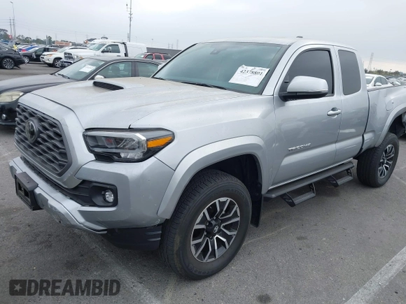 2022 Toyota Tacoma SR with VIN 3TYRZ5CN9NT022492, listed as a IAAI auction lot 42378801 with 9,312 mi miles and . Bid and sale history available at DreamBid. Image 17.