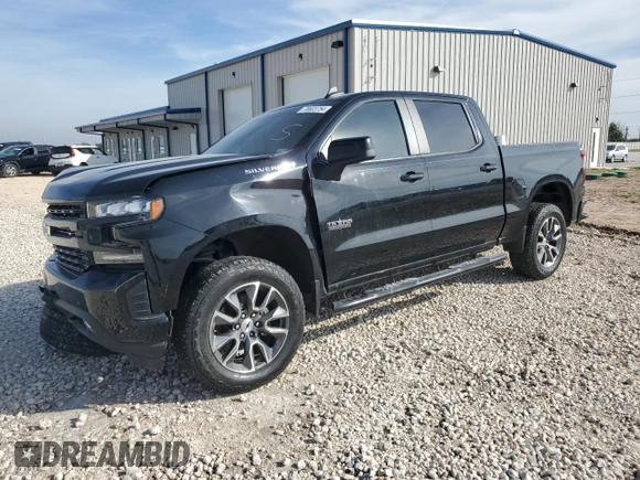 2020 Chevrolet Silverado 1500 RST with VIN 3GCPWDED0LG258650, listed as a Copart auction lot 78603754 with 76,161 mi miles and Salvage Title. Bid and sale history available at DreamBid. Image 1.