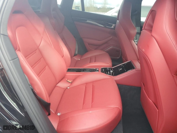 2023 Porsche Panamera S with VIN WP0AB2A70PL130052, listed as a Copart auction lot 46674545 with 12,615 mi miles and Salvage Title. Bid and sale history available at carsss.com. Image 10.