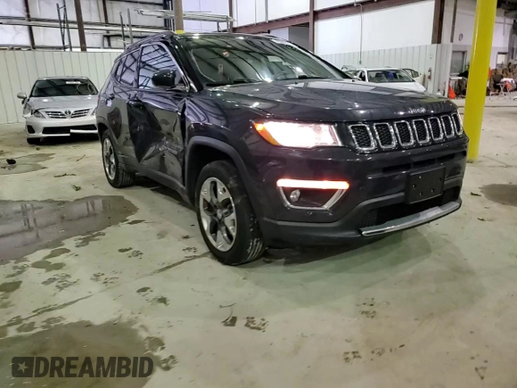 2018 Jeep Compass Limited with VIN 3C4NJDCB9JT499635, listed as a Copart auction lot 45642455 with 77,961 mi miles and Salvage Title. Bid and sale history available at DreamBid. Image 11.