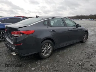2019 Kia Optima S with VIN 5XXGT4L36KG284688, listed as a Copart auction lot 83970254 with 98,616 mi miles and Salvage Title. Bid and sale history available at carsss.com. Image 3.