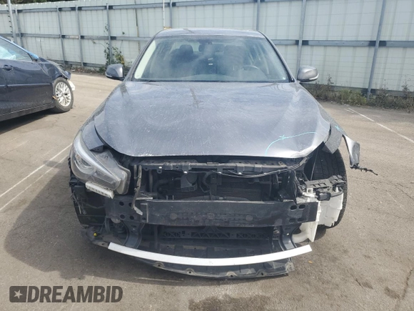 2018 Infiniti Q50 3.0t LUXE with VIN JN1EV7AR3JM440451, listed as a Copart auction lot 70054044 with 112,855 mi miles and Salvage Title. Bid and sale history available at carsss.com. Image 5.