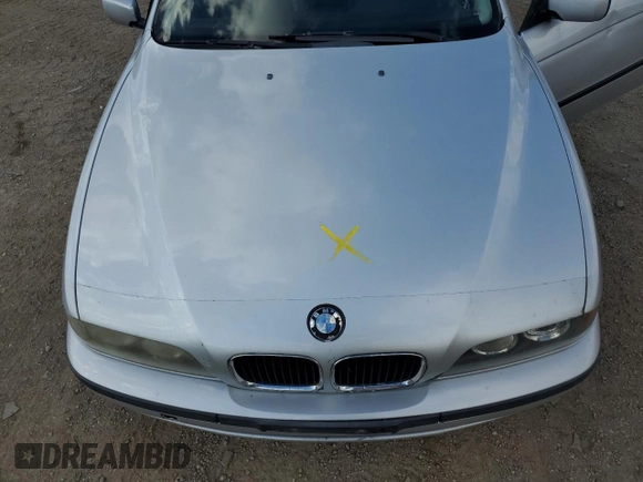 2000 BMW 5 Series 528iA with VIN WBADM6346YGU10549, listed as a Copart auction lot 75047164 with 324,945 mi miles and Salvage Title. Bid and sale history available at carsss.com. Image 11.