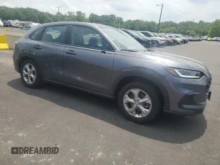 2023 Honda HR-V LX with VIN 3CZRZ2H3XPM744598, listed as a Copart auction lot 59877275 with 39,451 mi miles and Salvage title. Bid and sale history available at DreamBid. Image 4.
