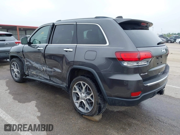 2020 Jeep Grand Cherokee Limited with VIN 1C4RJFBG7LC232518, listed as a IAAI auction lot 42502167 with 76,205 mi miles and . Bid and sale history available at DreamBid. Image 3.
