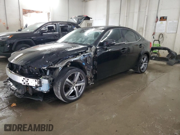 2020 Lexus IS 300 with VIN JTHDA1D2XL5107157, listed as a Copart auction lot 80091224 with 64,545 mi miles and Salvage title. Bid and sale history available at DreamBid. Image 1.