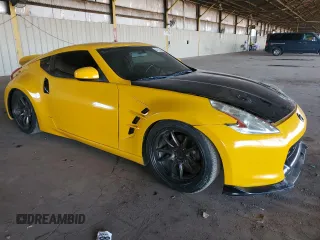 2009 Nissan 370Z with VIN JN1AZ44E09M407526, listed as a Copart auction lot 81125714 with 157,328 mi miles and Clean title. Bid and sale history available at DreamBid. Image 4.