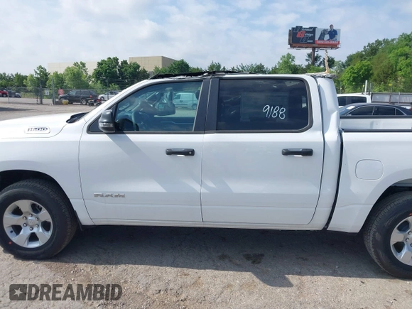 2023 Ram 1500 Big Horn with VIN 1C6SRFFT1PN669188, listed as a IAAI auction lot 39476170 with 29 mi miles and . Bid and sale history available at DreamBid. Image 14.