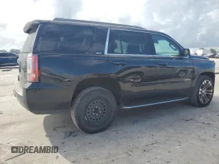 2019 GMC Yukon SLT with VIN 1GKS1BKC1KR155426, listed as a Copart auction lot 69498504 with 161,387 mi miles and Salvage Title. Bid and sale history available at carsss.com. Image 3.