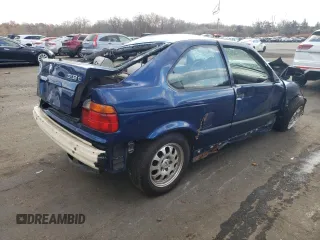 1998 BMW 3 Series 318tiA with VIN WBACG8328WKC84138, listed as a Copart auction lot 79162104 with 0 mi miles and Salvage Title. Bid and sale history available at carsss.com. Image 3.