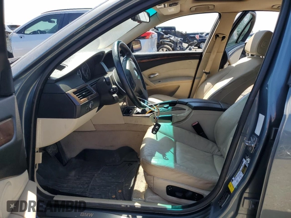 2010 BMW 5 Series 535i xDrive with VIN WBANV9C54AC137796, listed as a Copart auction lot 52828405 with 163,992 mi miles and Clean Title. Bid and sale history available at carsss.com. Image 7.
