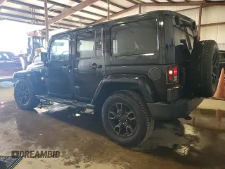 2017 Jeep Wrangler Unlimited Sahara with VIN 1C4HJWEG9HL639562, listed as a Copart auction lot 55074445 with 112,225 mi miles and Salvage title. Bid and sale history available at DreamBid. Image 2.