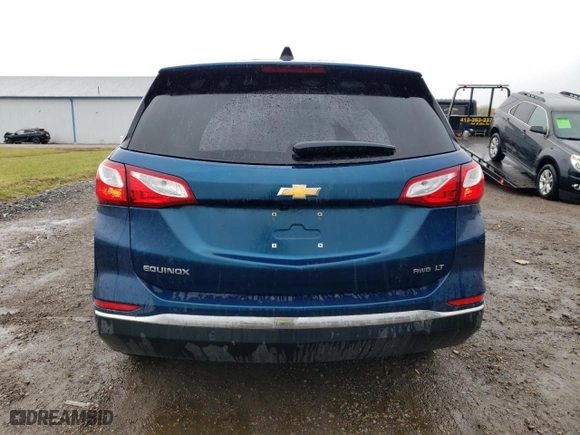 2020 Chevrolet Equinox LT with VIN 2GNAXTEV9L6173718, listed as a Copart auction lot 50828805 with 88,720 mi miles and Salvage Title. Bid and sale history available at carsss.com. Image 6.