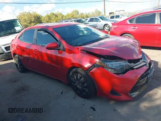 2018 Toyota Corolla L with VIN 2T1BURHE9JC018442, listed as a IAAI auction lot 42408752 with 169,340 mi miles and . Bid and sale history available at DreamBid. Image 1.