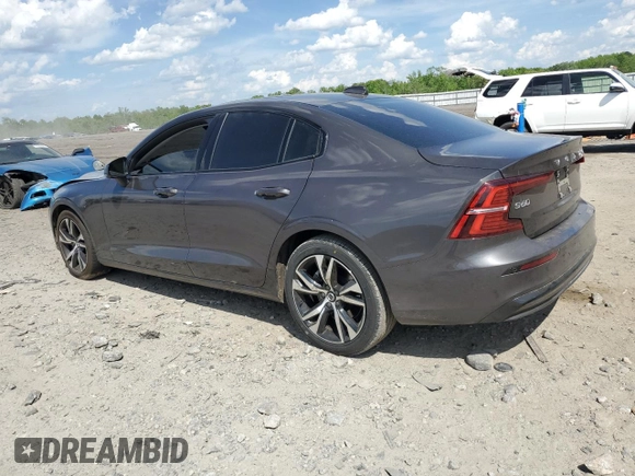 2024 Volvo S60 Core Dark Theme with VIN 7JRL12FK6RG321612, listed as a Copart auction lot 55588135 with 18,912 mi miles and Salvage title. Bid and sale history available at DreamBid. Image 2.