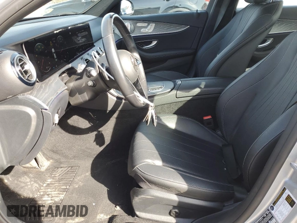 2021 Mercedes-Benz E 350 with VIN W1KZF8EB9MA875615, listed as a Copart auction lot 51165855 with 36,247 mi miles and Salvage Title. Bid and sale history available at DreamBid. Image 7.