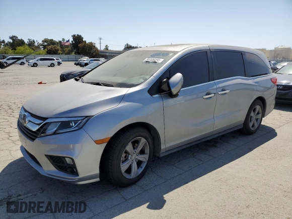 2020 Honda Odyssey EX-L с VIN 5FNRL6H74LB026822, выставлен на аукционе Copart как лот 55346495 с пробегом 40 865 миль миль и Списание • Salvage title. История ставок и продаж доступна на DreamBid. Изображение 1.