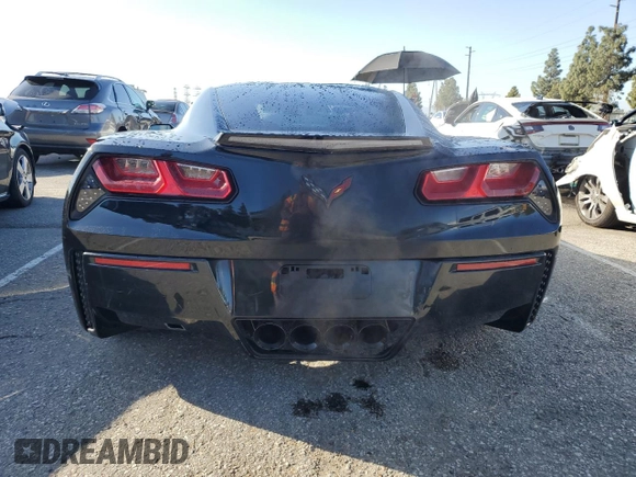 2017 Chevrolet Corvette 1LT with VIN 1G1YB2D7XH5104471, listed as a Copart auction lot 49698525 with 82,705 mi miles and Salvage Title. Bid and sale history available at carsss.com. Image 6.