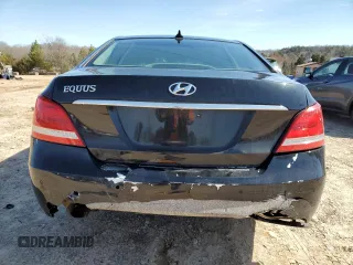 2014 Hyundai Equus Signature z VIN KMHGH4JH4EU076013, wystawiony jako Copart lot #45709725 z przebiegiem 146 861 mil mil oraz Szkoda całkowita • Salvage title. Historia ofert i sprzedaży dostępna na DreamBid. Obrazek 6.