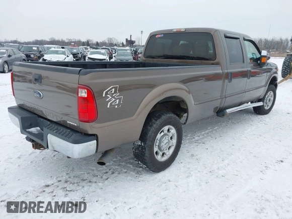 2015 Ford F-250 Lariat with VIN 1FT7W2B6XFEA43802, listed as a IAAI auction lot 41076297 with 202,520 mi miles and . Bid and sale history available at DreamBid. Image 4.