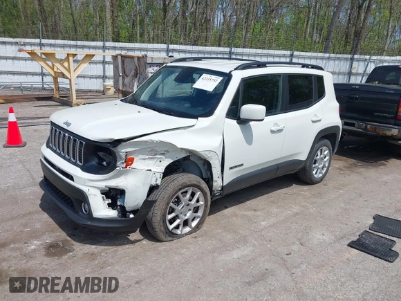 2019 Jeep Renegade Latitude with VIN ZACNJBBB6KPK81437, listed as a IAAI auction lot 42215752 with 142,963 mi miles and . Bid and sale history available at DreamBid. Image 2.