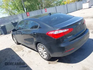 2016 Kia Forte LX with VIN KNAFX4A64G5444265, listed as a IAAI auction lot 42174928 with 211,329 mi miles. Bid and sale history available at carsss.com. Image 3.